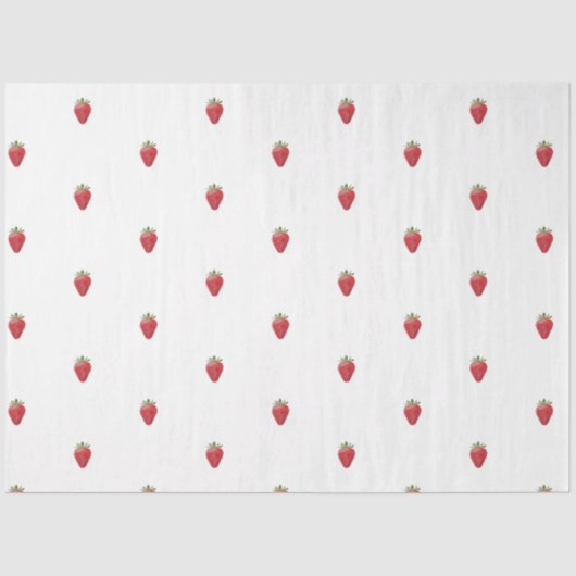 Papier Mousseline Papier fraise Tissu mini  (Recto)