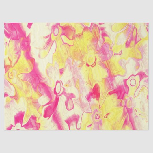 Papier Mousseline Papier Grungy-Florals-12-Tissu (Recto)