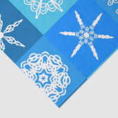 Papier Mousseline papier journal de neige (Détail)