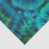 Papier Mousseline Papier kaléidoscope Tie Dye Tissu et artisanat (Détail)