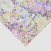 PAPIER MOUSSELINE PAPIER/LAVANDE EN TISSU, ROSE, BLEU, VERT, JAUNE (Détail)