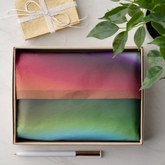 Papier Mousseline papier liquide abstrait (Cadeau)