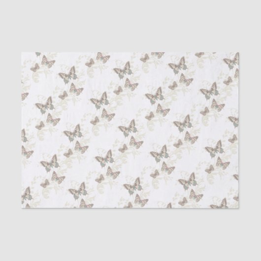 Papier Mousseline Papier mariage ou cadeau de fête (Recto)