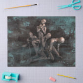 Papier Mousseline papier mort vivant (Artisanat)