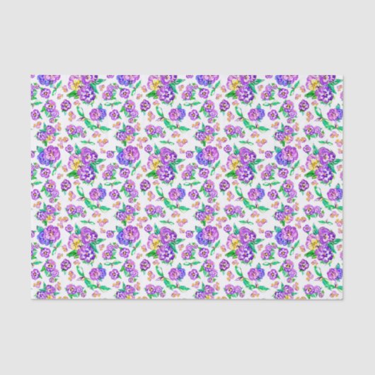 Papier Mousseline Papier Motif de la vue (Recto)