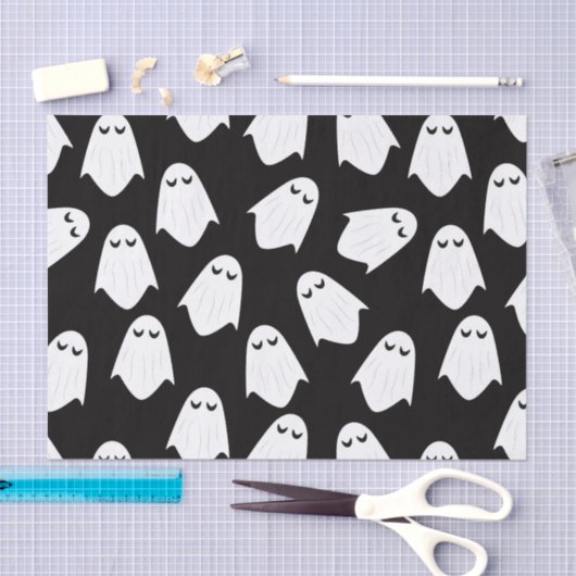 Papier Mousseline Papier motif en silhouette (Artisanat)