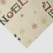 Papier Mousseline Papier motif Noel de Noël (Détail)