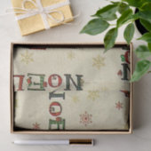 Papier Mousseline Papier motif Noel de Noël (Cadeau)
