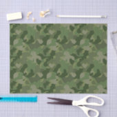 Papier Mousseline papier motif pour bébé garçon vert camo (Artisanat)