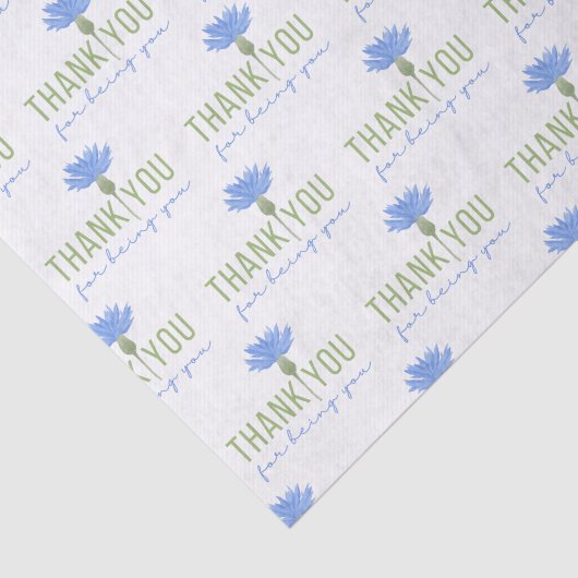 Papier Mousseline Papier Mouchoir Merci d'être Vous (Détail)