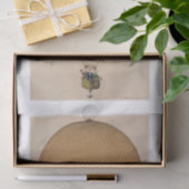 PAPIER MOUSSELINE PAPIER MOUSSELINE: BALON FRANÇAIS À THÈME DRAPEAU (Cadeau)