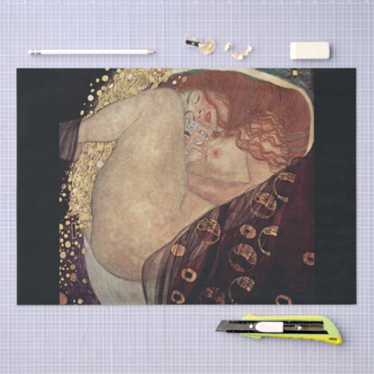 PAPIER MOUSSELINE PAPIER MOUSSELINE: GUSTAV KLIMT : DANAE (Artisanat)