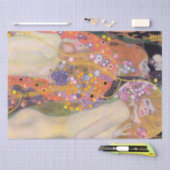 PAPIER MOUSSELINE PAPIER MOUSSELINE: GUSTAV KLIMT : SERPENTS D'EAU I (Artisanat)