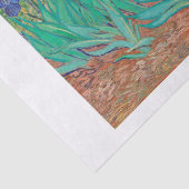 PAPIER MOUSSELINE PAPIER MOUSSELINE: IRISES 1889 : VINCENT VAN GOGH (Détail)
