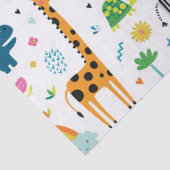 PAPIER MOUSSELINE PAPIER MOUSSELINE: JUNGLE ANIMAL (Détail)