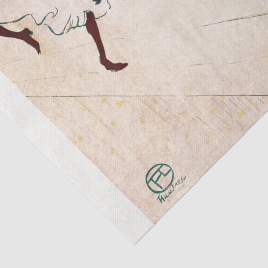 PAPIER MOUSSELINE PAPIER MOUSSELINE: LAUTREC TOULOUSE (Détail)