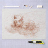 PAPIER MOUSSELINE PAPIER MOUSSELINE: LEONARDO DA VINCI : AUTO-PORTRA (Artisanat)