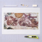 PAPIER MOUSSELINE PAPIER MOUSSELINE: MICHELANGELO : SISTINE CHAPEL (Artisanat)