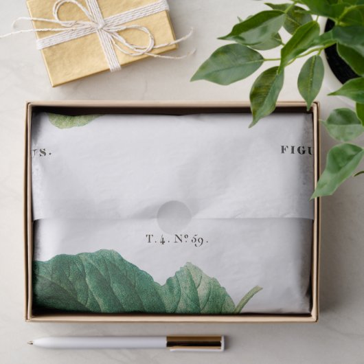 PAPIER MOUSSELINE PAPIER MOUSSELINE: PIERRE'JOSEPH REDOUTÉ : FIGUES (Cadeau)