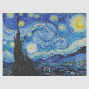 PAPIER MOUSSELINE PAPIER MOUSSELINE: VINCENT VAN GOGH : NUIT STARRY