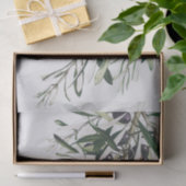 PAPIER MOUSSELINE PAPIER MOUSSELINE: VINTAGE NOËL : BRANCHE OLIVE (Cadeau)