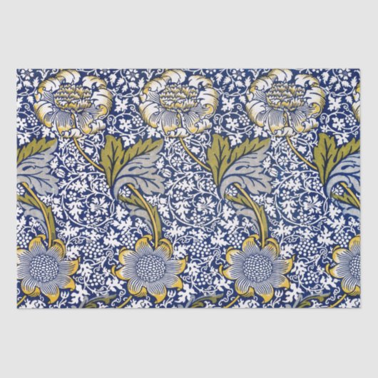 PAPIER MOUSSELINE PAPIER MOUSSELINE: WILLIAM MORRIS : KENNET (Recto)