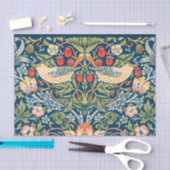 PAPIER MOUSSELINE PAPIER MOUSSELINE: WILLIAM MORRIS : STRAWBERRY THE (Artisanat)