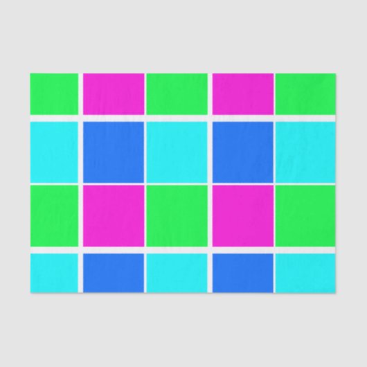 Papier Mousseline Papier papier bleu vert rose (Recto)