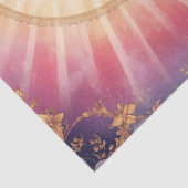 Papier Mousseline Papier papier de découpage rose Vierge Marie (Détail)