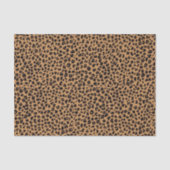 Papier Mousseline Papier papier Empreinte de léopard (Recto)