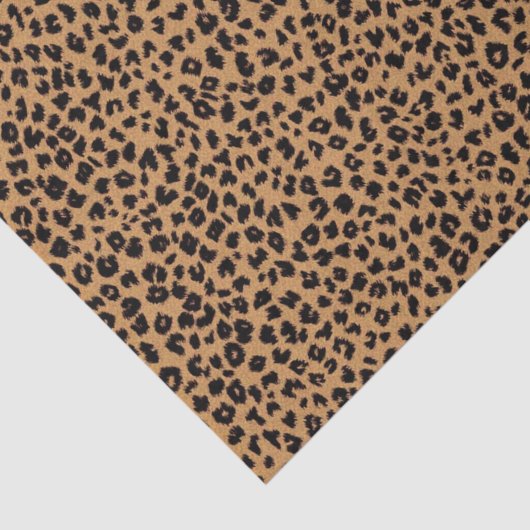 Papier Mousseline Papier papier Empreinte de léopard (Détail)