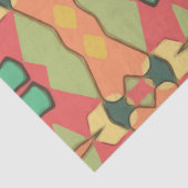 Papier Mousseline papier papier imprimé africain (Détail)