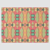 Papier Mousseline papier papier imprimé africain (Recto)