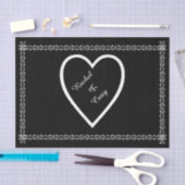 Papier Mousseline Papier papier Mariage personnalisé (Artisanat)