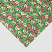 Papier Mousseline Papier papier Motif Arrière - plan fraise (Détail)