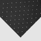 Papier Mousseline Papier papier Motif classique Pois blanc Mini (Détail)