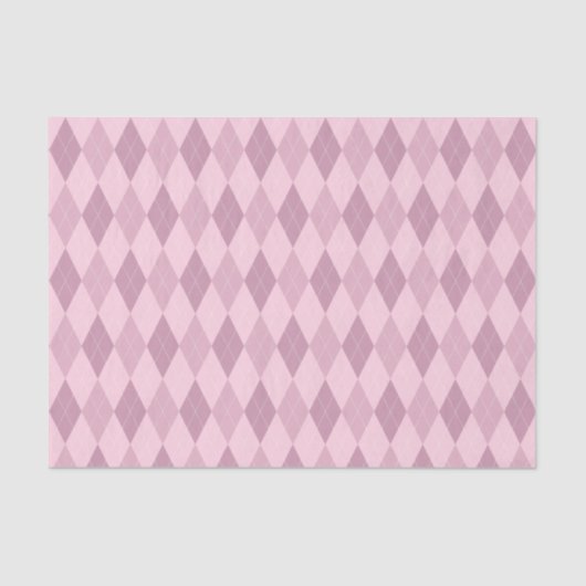 Papier Mousseline Papier papier Motif de Jacquard de tons roses (Recto)