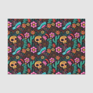 Papier Mousseline Papier papier Motif inspiré du Mexique