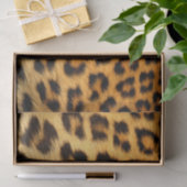 Papier Mousseline Papier papier Motif Leopard Poster de animal (Cadeau)
