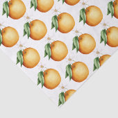 Papier Mousseline Papier papier Motif Oranges (Détail)