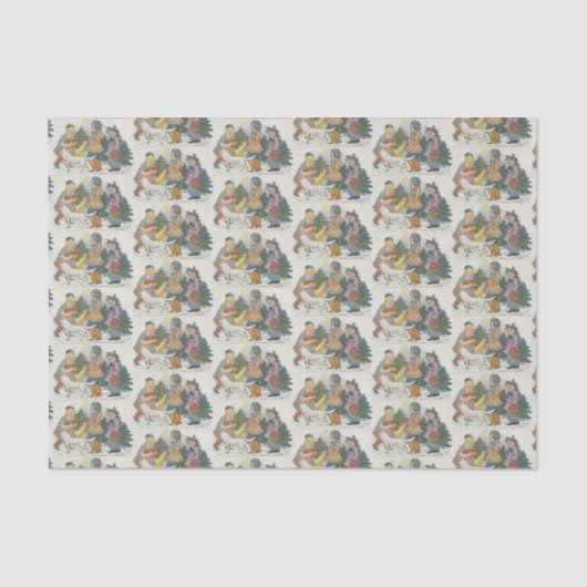 Papier Mousseline Papier papier papier à dessin FOLK (Recto)