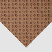 Papier Mousseline Papier papier papier à motif Citrouille orange (Détail)