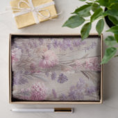 Papier Mousseline Papier papier papier Fleur sauvage Lavande de déco (Cadeau)