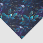 Papier Mousseline Papier papier papier papier Feuille bleu brillant (Détail)