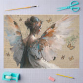 Papier Mousseline Papier papier papier tissu fé papillon (Artisanat)