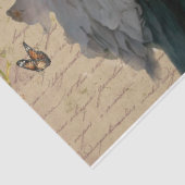 Papier Mousseline Papier papier papier tissu fé papillon (Détail)