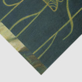 Papier Mousseline Papier papier papier tissu nymphe Art nouveau vint (Détail)