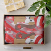 Papier Mousseline Papier papier sur la Saint-Valentin (Cadeau)