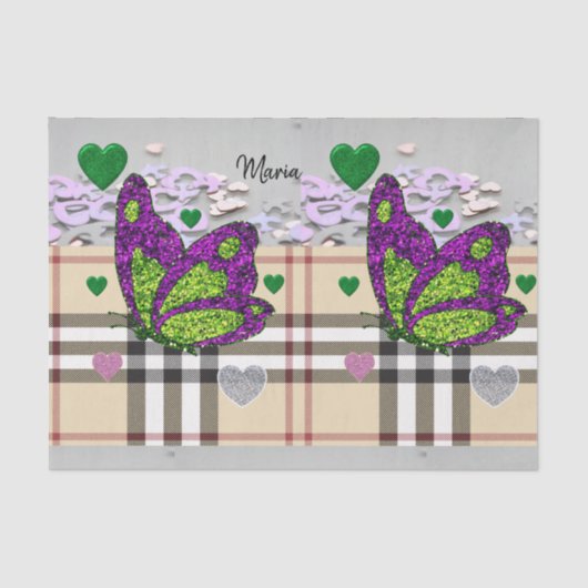 Papier Mousseline Papier papier sur la Saint-Valentin (Recto)