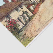 Papier Mousseline Papier papier sur le chemin de l'Angleterre (Détail)